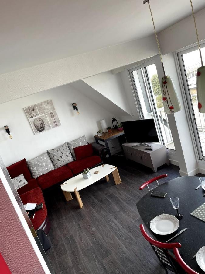 Quiberon Appartement Vue Mer - Acces Plage Dış mekan fotoğraf